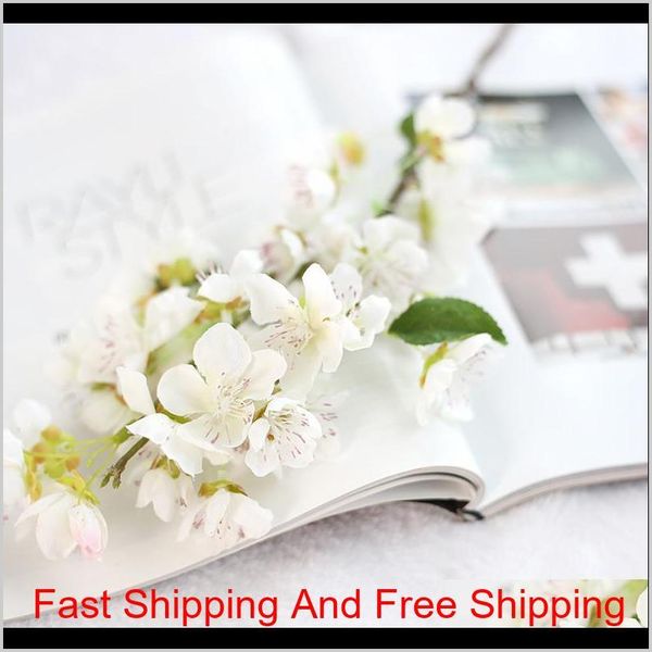 

artificial plum blossom silk artificial cherry flowers wedding party home decorative plum blossom qylcvr sweet07