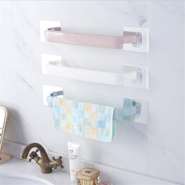

bathroom storage & organization plastic stick towel rail wall mounted shelf waterproof bath holder