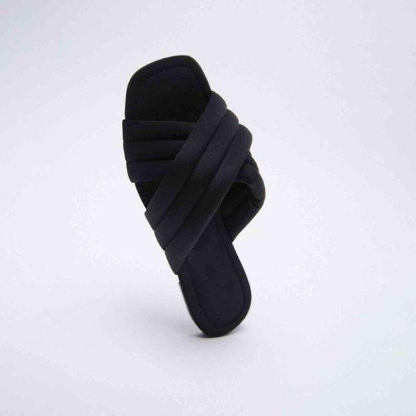 

sandals lmcavasun summer new women's shoes black flat sandals s675