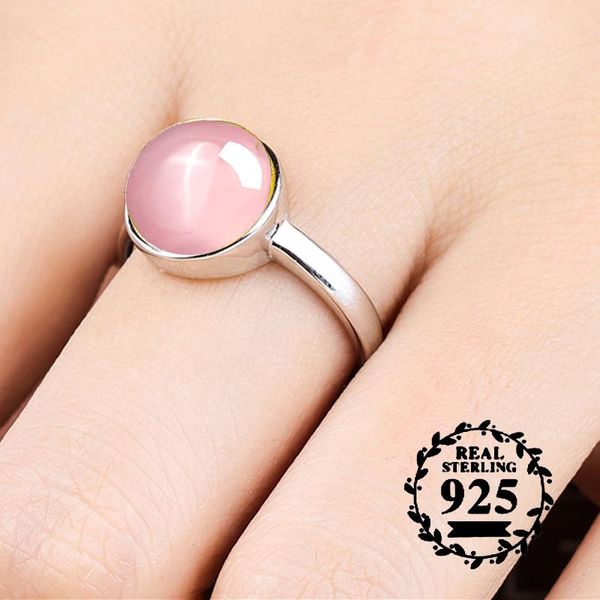 

cluster rings 10*14mm not fake s925 sterling silver australia ruby exaggerated upper class lithuania chalcedony, Golden;silver