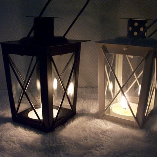 

candle holders holder romantic iron lanterns vintage tea light deskdecor candlestick for party wedding home decoration