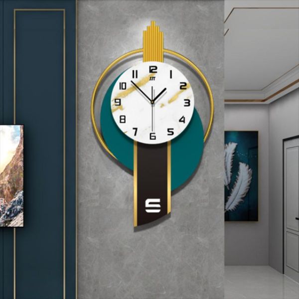 

wall clocks modern design clock home quartz luxury minimalist silent large living room orologio da parete decor