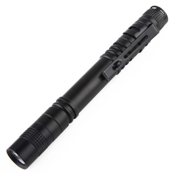 

mini pen light xpe r3 torch waterproof clip pocket outdoor led