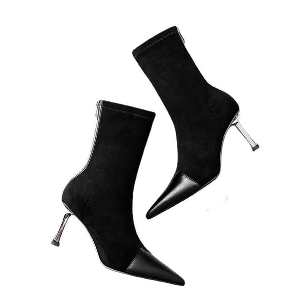 

boots 2022 winter short plush women's shoes pinp701, Black
