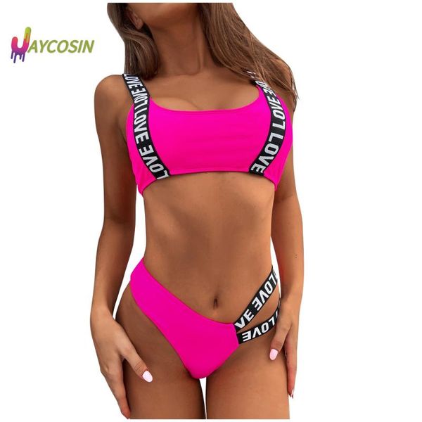 

one-piece suits bikini 2021 women bandeau bandage set push-up brazilian swimwear beachwear swimsuit bathing suit