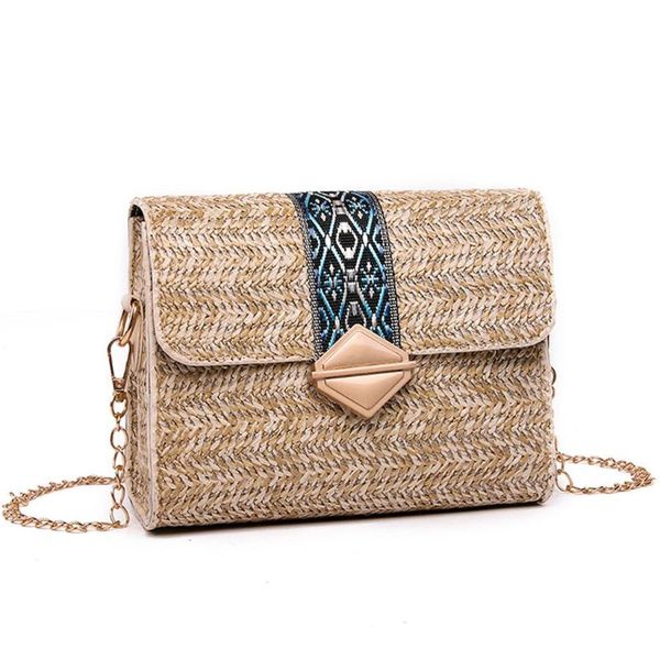 

waist bags 2021 women's mini casual beach bag versatile shoulder fashion woven cross-bag wild