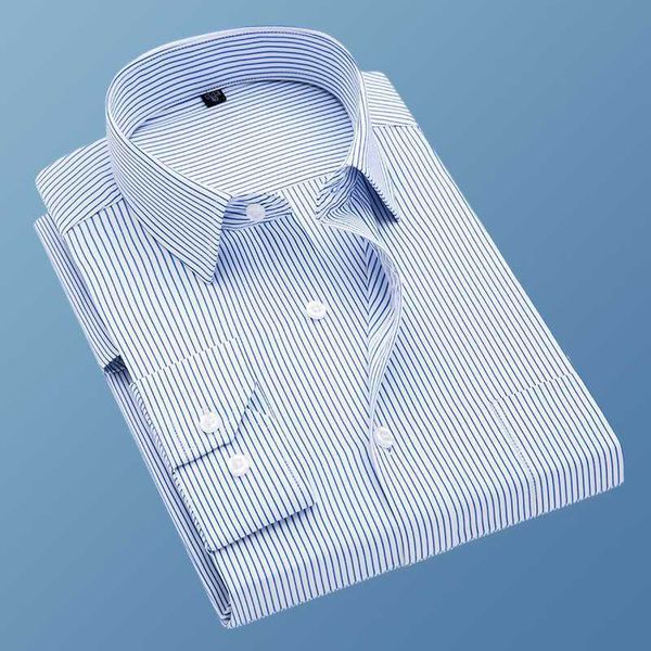 

striped shirt men formal business dress shirts trends 2020 long sleeve slim fit shirts for men plus size 6xl 7xl 8xl designer, White;black