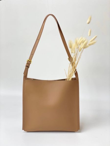 

internet cowhide small ck tote bag work large capacity shoulder commuter bag