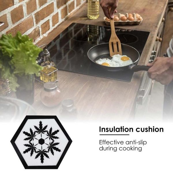 

mats & pads reusable induction cookmat high temperature resistant electric protective pad anti-slip anti-fouling oil-proof