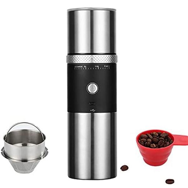 

electric coffee grinders sale portable small personal maker with grinder mini travel rechargeable bean machine