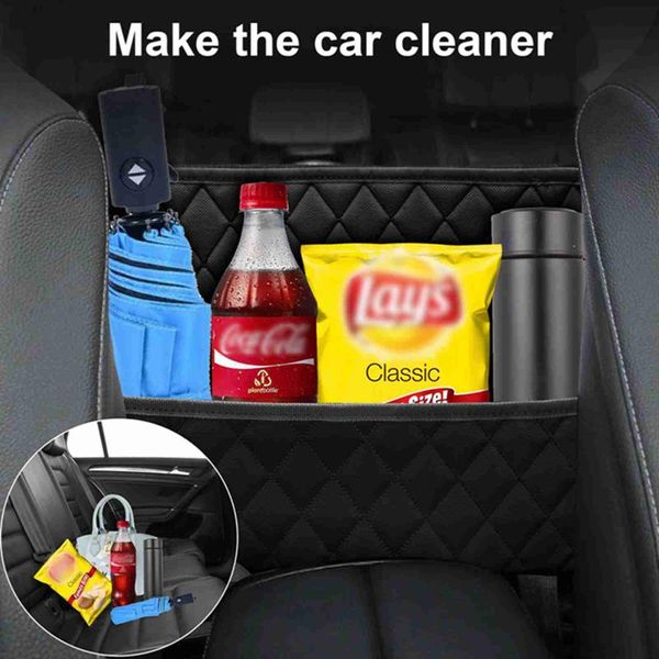 

car organizer pocket leather purse holder between seats driver storage netting pouch,pocket seat