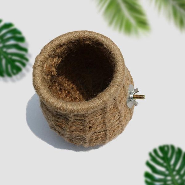 

other bird supplies products hand woven nest hamster squirrel breeding warm cotton rope hanging cage pet