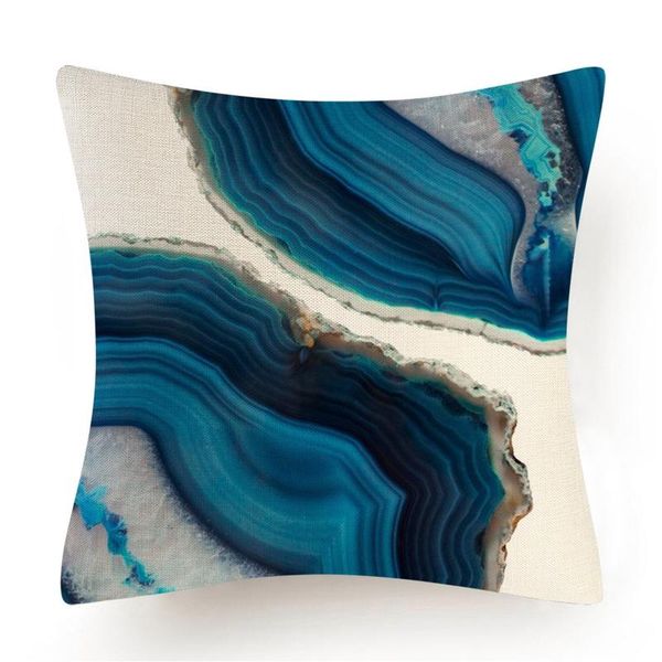 

pillow 4pc style of art cases linen sofa cushion cover home decor core diy striped pillowcase
