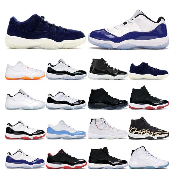 

mens basketball shoes 11s white concord bred 11 citrus 25th anniversary gamma blue iridescent womens sports sneakers trainers size 5.5-13