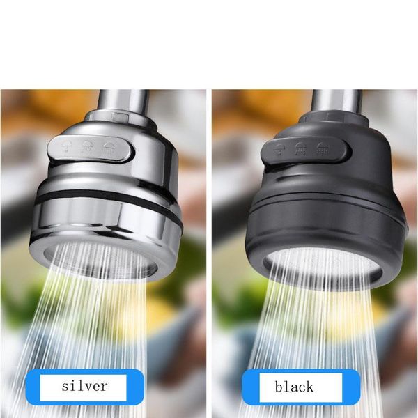 

other faucets, showers & accs 1 pcs silver kitchen faucet bubbler spout filter screen splash-proof pressurized shower nozzle electroplating