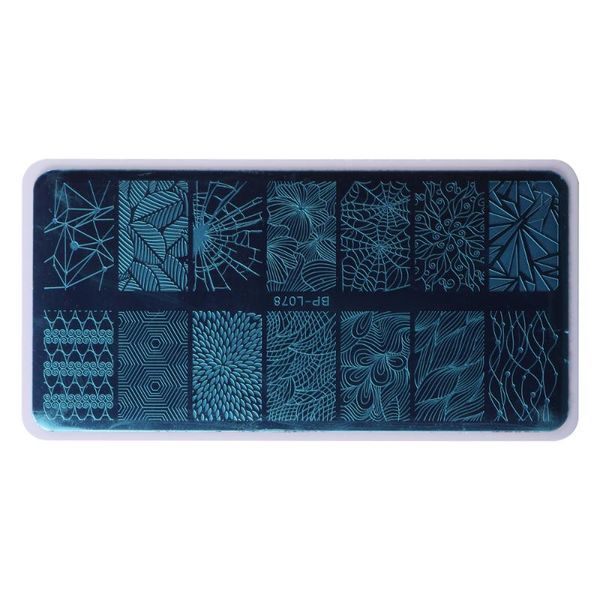 

nail art kits diy plate transfer stamper stamping manicure template