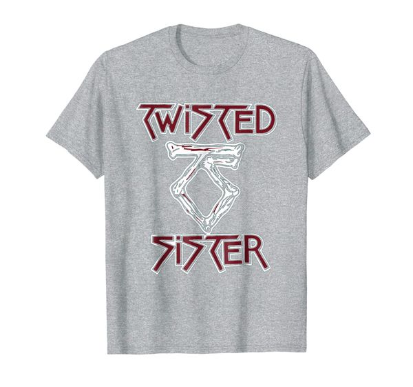 

twisted t-shirt sister, White;black