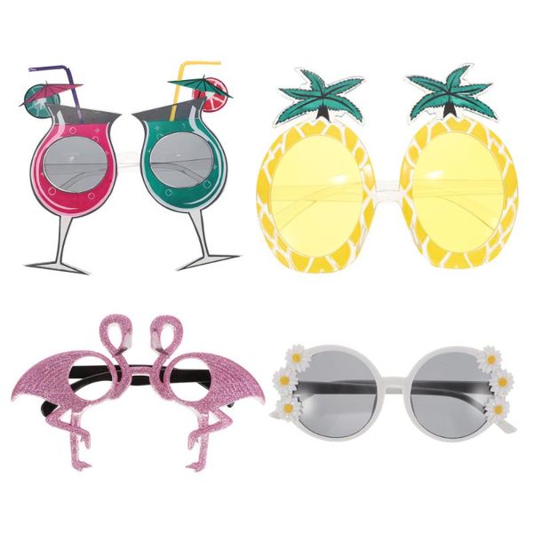 

party decoration 4pcs beach vacation eyeglasses attractive novel ornaments for men