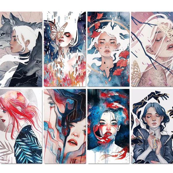 

diamond painting xueqixiaozu 5d diy cartoon girl art full square/round embroidery kit home decoration gift