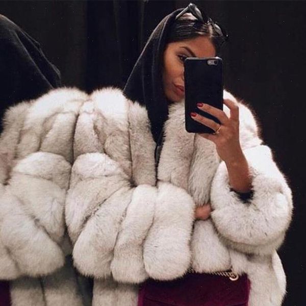 

women teddy coat mink coats winter fashion fur coat elegant thick warm outerwear fake fur jacket chaquetas 2021 d25, Black