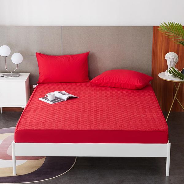 

sheets & sets bed sheet for single bedsheets cotton queen king double with elastic band 160*200 back cover bottom 150