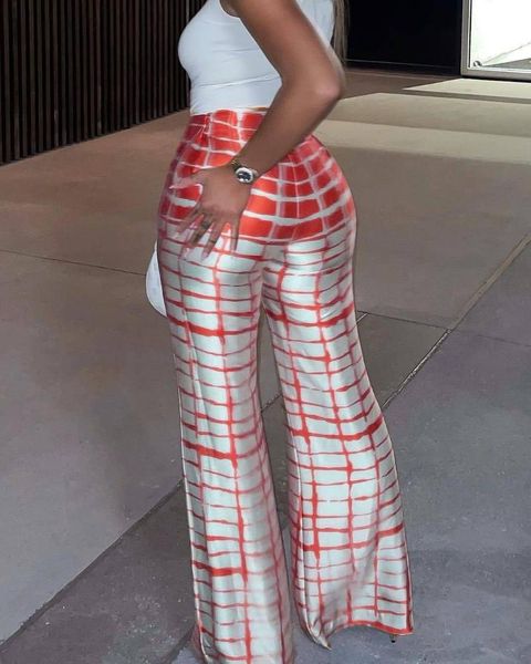 

women's pants & capris casual harajuku female streetwear cargo print wide leg trousers y2k high waist autumn women 2021 fashion, Black;white