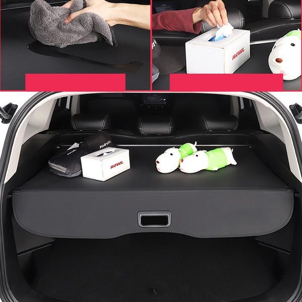 

car organizer trunk curtain cover for haval h6 2021 2022 3th accessories decoration partition board decorations