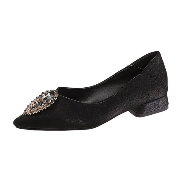 

dress shoes women classic black slip on heart bezel heel lady casual wine red party pumps for night club e6175
