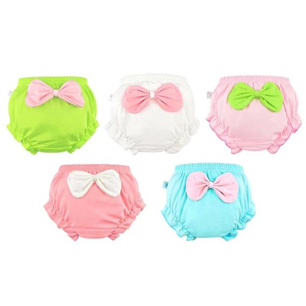 

panties kids 100% cotton underwear girls baby infant cute big bow shorts for children fashion high-quality underpants gifts, Camo