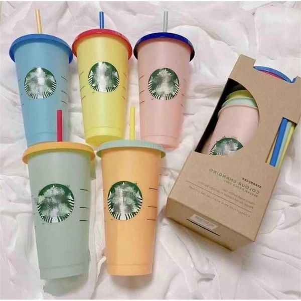 

mermaid goddess 24oz starbucks color changing tumblers mugs plastic drinking juice with lip and straw magic coffee cups 4461 q2t3xmt3xmt3xmt