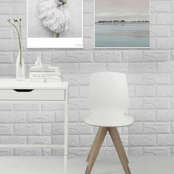 

wallpapers 10pcsx77*70cm 3d brick wall self-adhesive pe foam panel wallpaper stickers