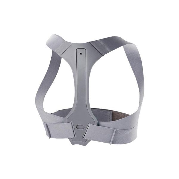 

back support correction belts posture corrector clavicle spine shoulder lumbar brace adjustable body shaping, Black;blue