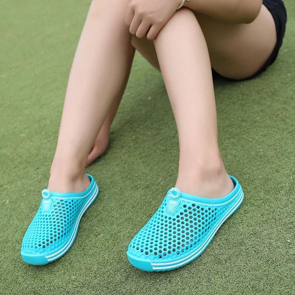 

summer women water shoes sandals female slippers beach shoes men casual breathable lovers home slippers couples sandalias mujer, Black