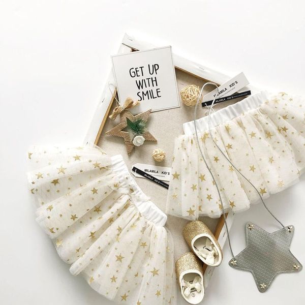 

tonytaobaby summer new mesh star skirt girl's mesh skirt