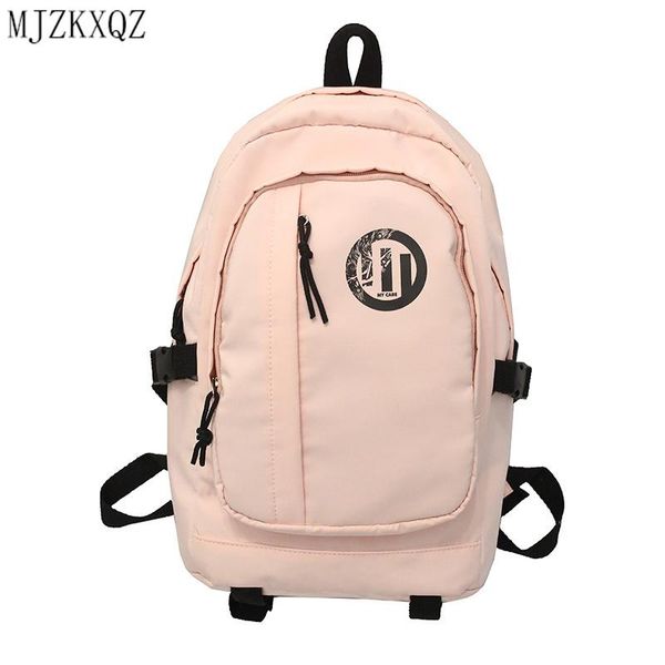 

backpack mjzkxqz women nylon for school teenagers girls large capacity bags college wind travel bag ladies waterproof mochilas