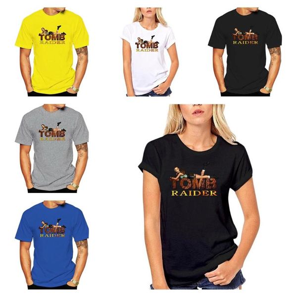 

men's t-shirts summer fashion men women 3d t shirt design game tomb raider unofficial t-shirt mens ladies kids sizes, White;black
