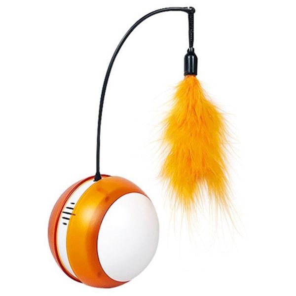 

cat toys -cat interactive automatic rolling ball funny toy tumbler dogs cats smart led flash electric