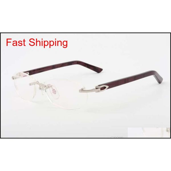 

2019 glasses frames for men women high-quality comfortable aztec glasses frames 5952148 ultra-light frameless glas qylamd pingtoy, Blue