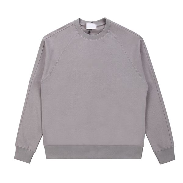 

designer men's hoodies stone spring autumn oney long sleeve round neck pullover couple sweater loose top, Black