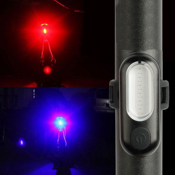 

bike lights usb rechargeable backpack light bicycle tail night warning