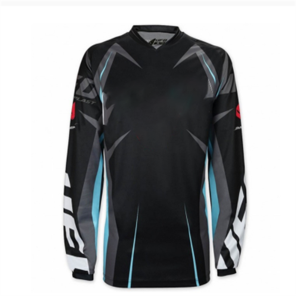 

racing jackets off-road motorcycle speed surrender bmx mountain bike long-sleeved jersey dh downhill quick-drying sportswear, Black;red