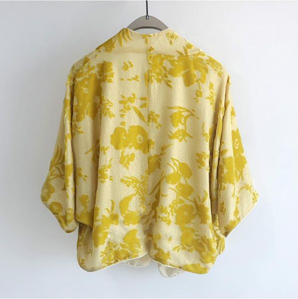 

women's t-shirt chinese style buckle fashionable gold thread flocking silk jacquard loose 2021 spring and summer clothing, White