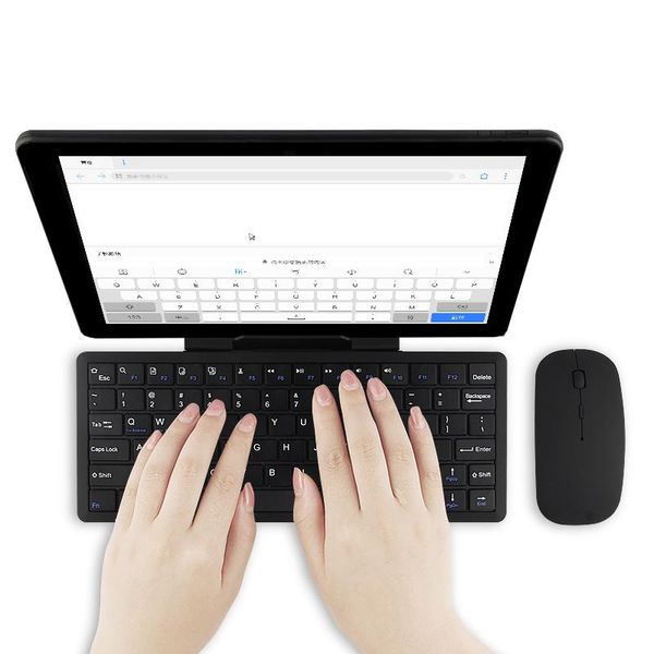 

keyboards fashion portable keyboard for huawei matepad pro 64g/128g wifi bluetooth mouse with bracket russian