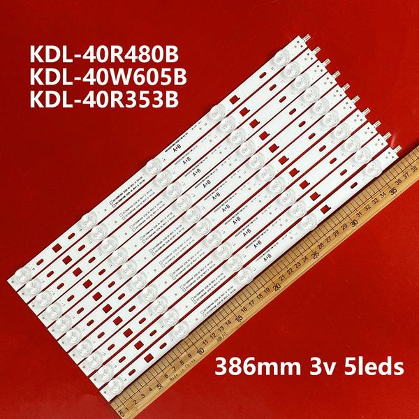 

strips 5set=50pcs led backlight strip for sony kdl-40r485a kdl-40w605b kdl-40r353b kdl-40r485