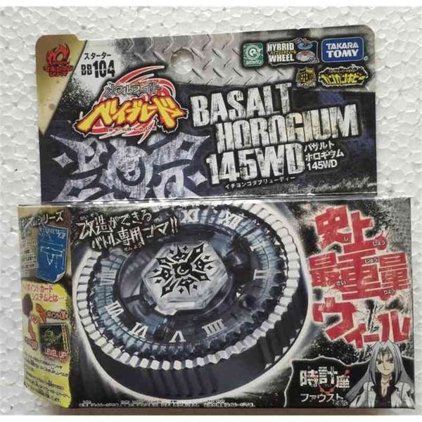 Tomy Japanese Beyblade BB104 145WD Basalt Horogium Battle Top Sr Set 210803