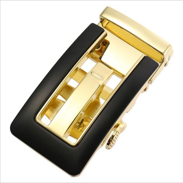 

belts fashion men's business alloy automatic buckle unique men plaque belt buckles for3.5cm ratchet apparel accessories ly125-0355, Black;brown