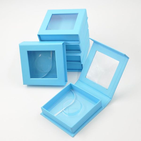 

wholesale eyelash packaging box lash packaging boxes custom logo faux cils mink eyelashes square magnetic case bulk gift vendors