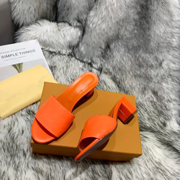 

2021 black leather 4g flat sandals slippers with brass metal buckle detail sole height 5cm