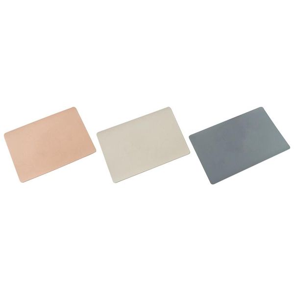 

mats & pads leather placemat for dining table heat insulation mat waterproof rectangle pad bowl (3colors)