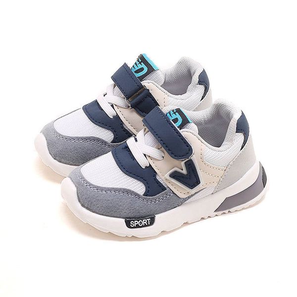 

athletic kids shoes sneakers boys footwear children d054, Black